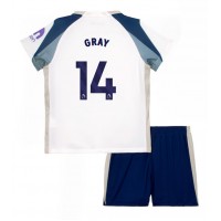 Tottenham Hotspur Archie Gray #14 Domáci Detský futbalový dres 2025-26 Krátky Rukáv (+ trenírky)